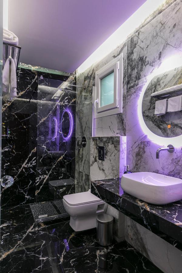 Jacuzzi Deluxe Villa Szkála Szotírosz Kültér fotó